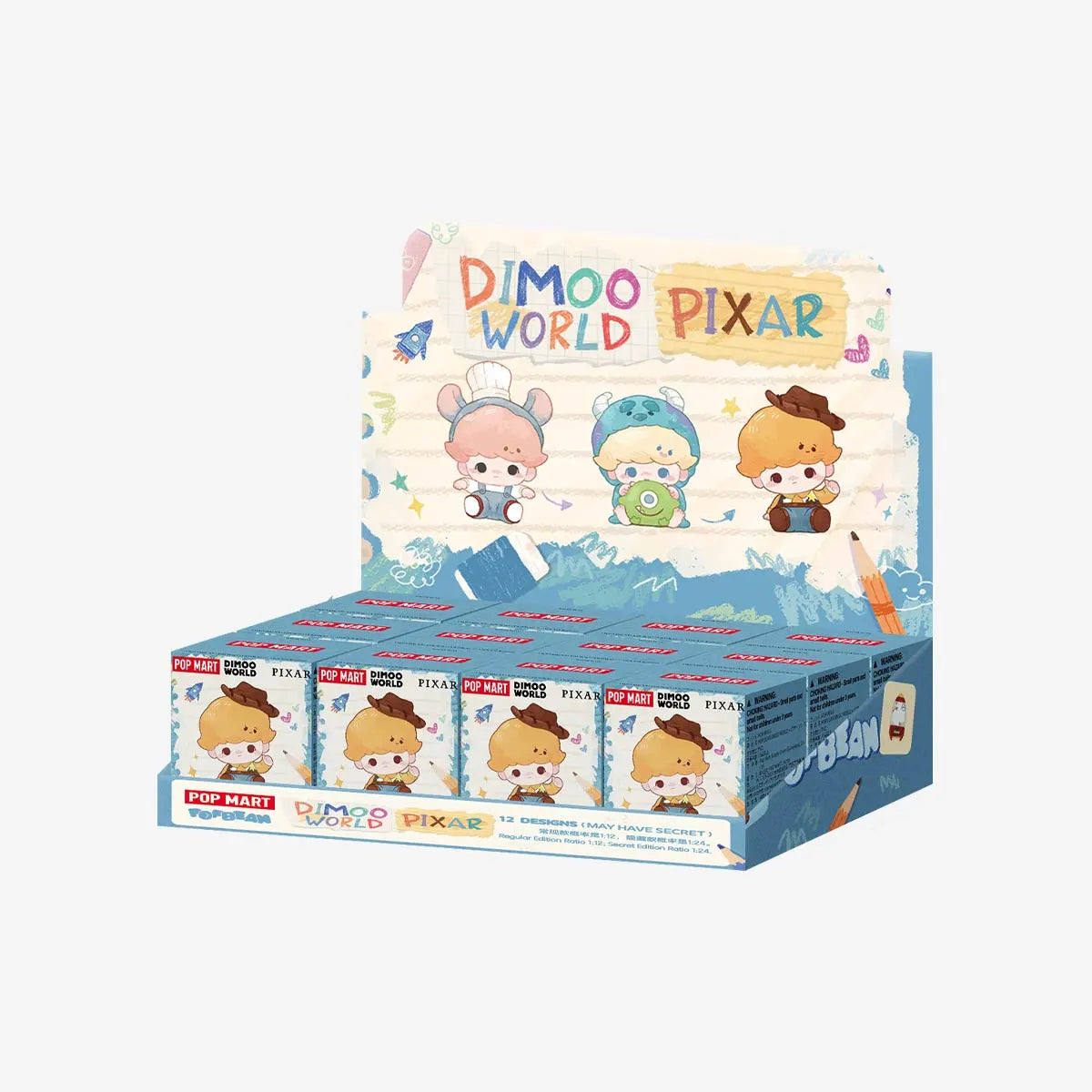 POPMART DIMOO WORLD PIXAR POP BEAN アソート DIMOO WORLD × PIXAR POPMART DIMOO WORLD PIXAR POP BEAN アソート DIMOO WORLD × PIXAR