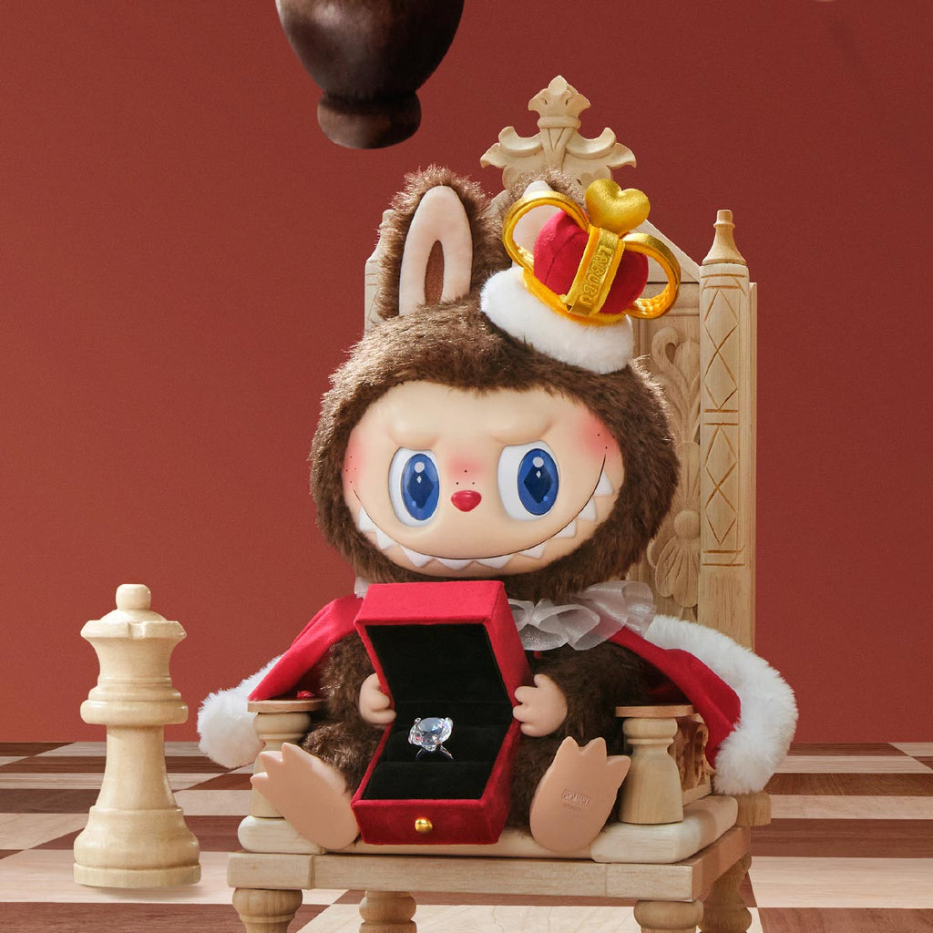 Monsters-themed plush toy Labubu, soft collectible creature perfect for fans and gift lovers