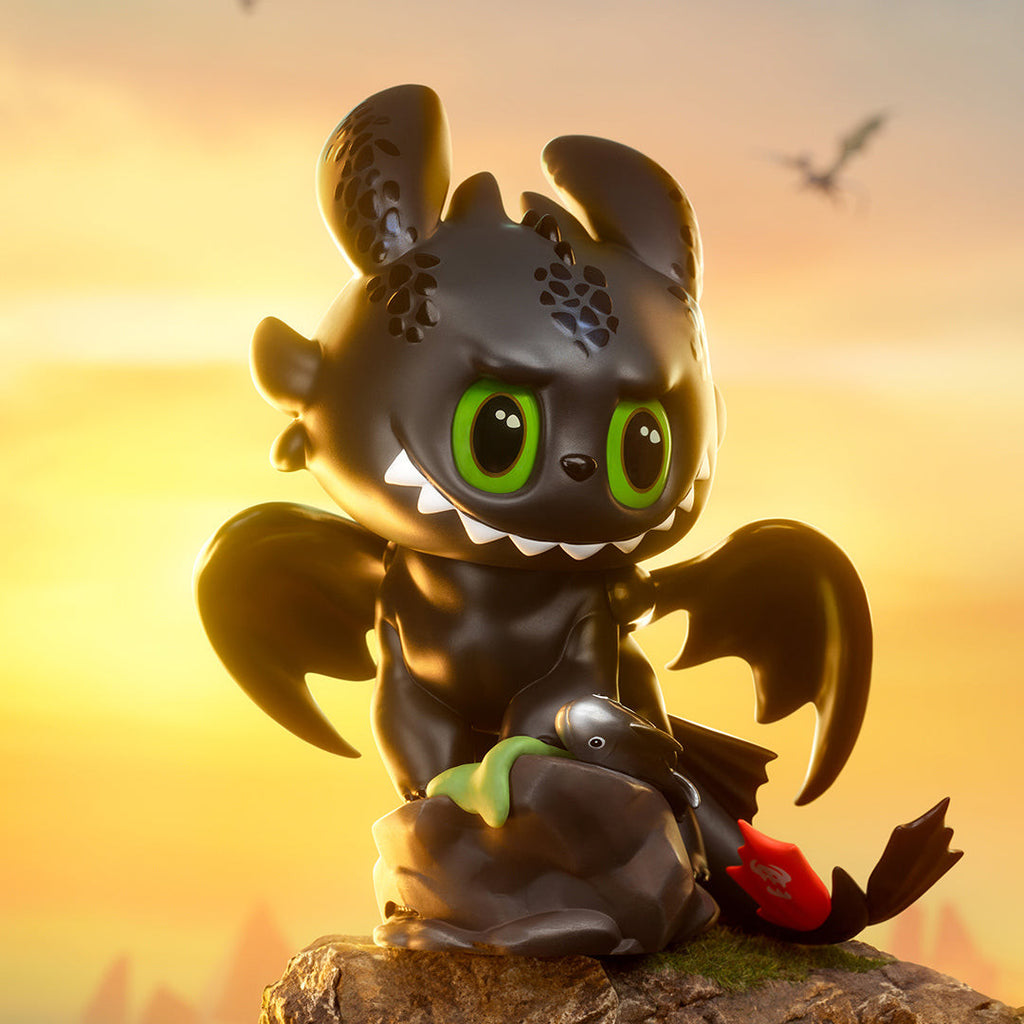 POP MART The Monsters x How to Train Your Dragon 200% Figurine Blind Box.