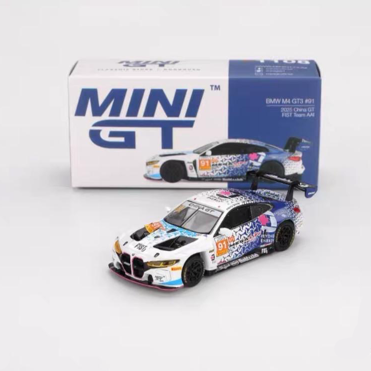 #1108 MINI GT BMW M4 GT3 #91 FIST Team AAI 2025 China GT