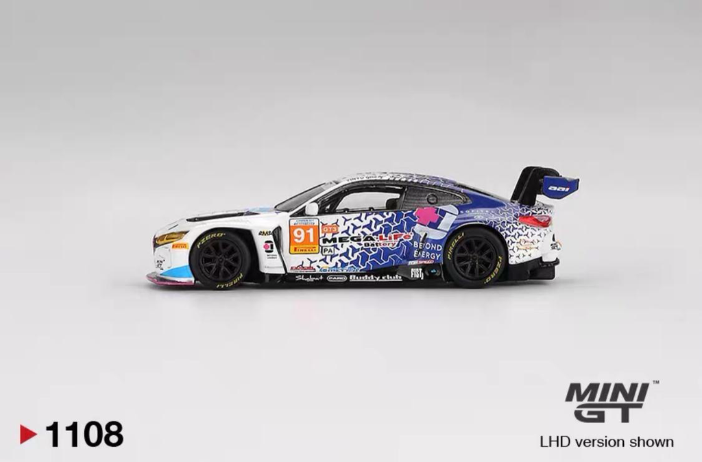 #1108 MINI GT BMW M4 GT3 #91 FIST Team AAI 2025 China GT