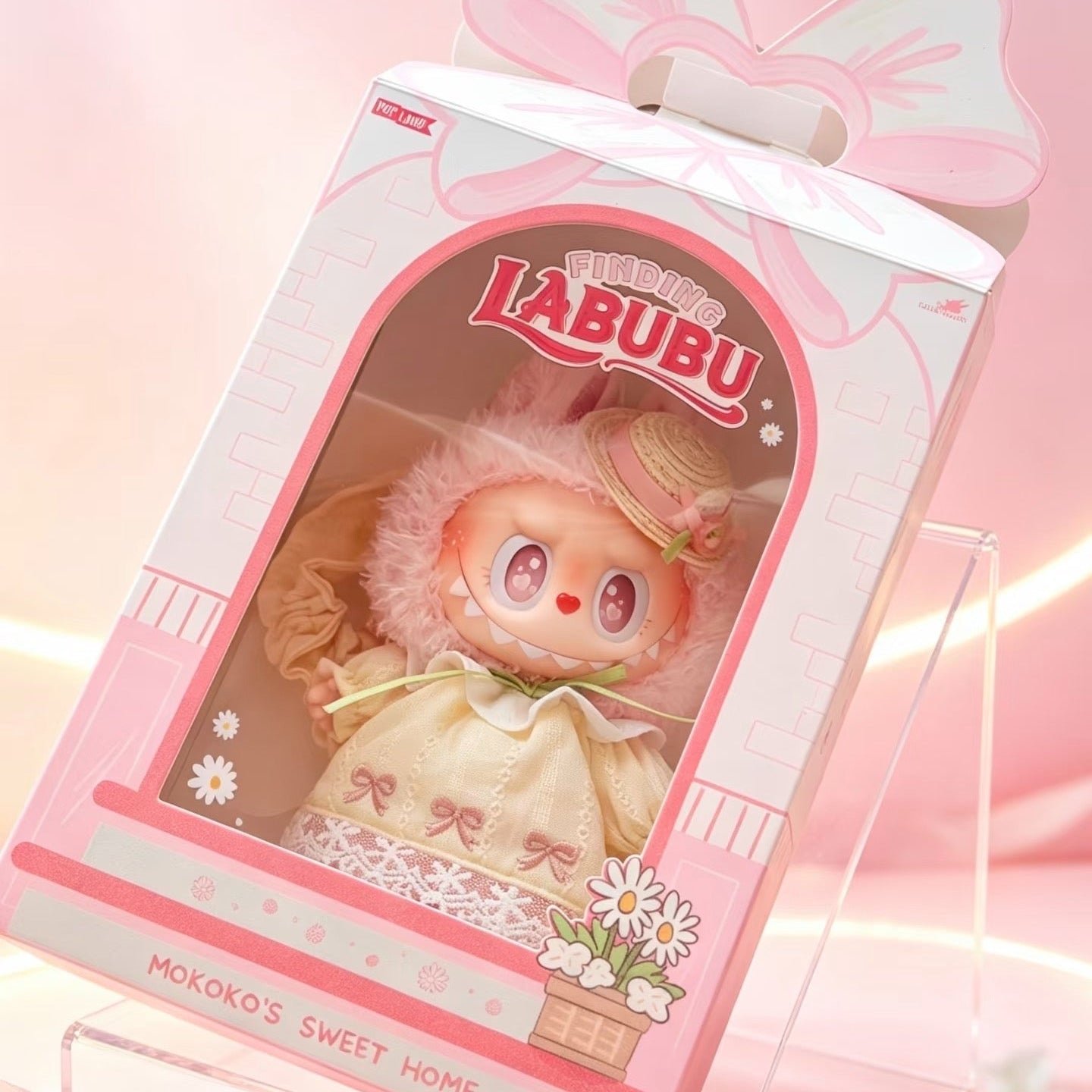 THE MONSTERS Finding Labubu Series Mokoko Vinyl Plush Pendant