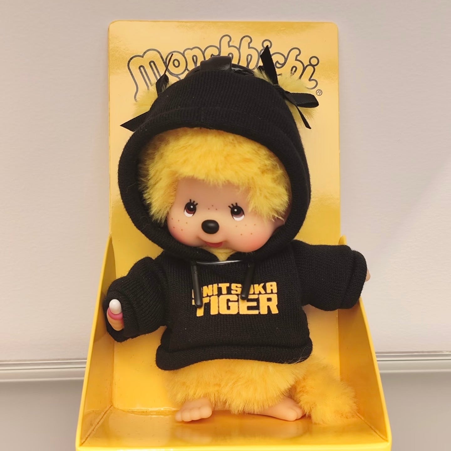 Onitsuka Tiger x Monchhichi Mascot Plush Keychain Limited