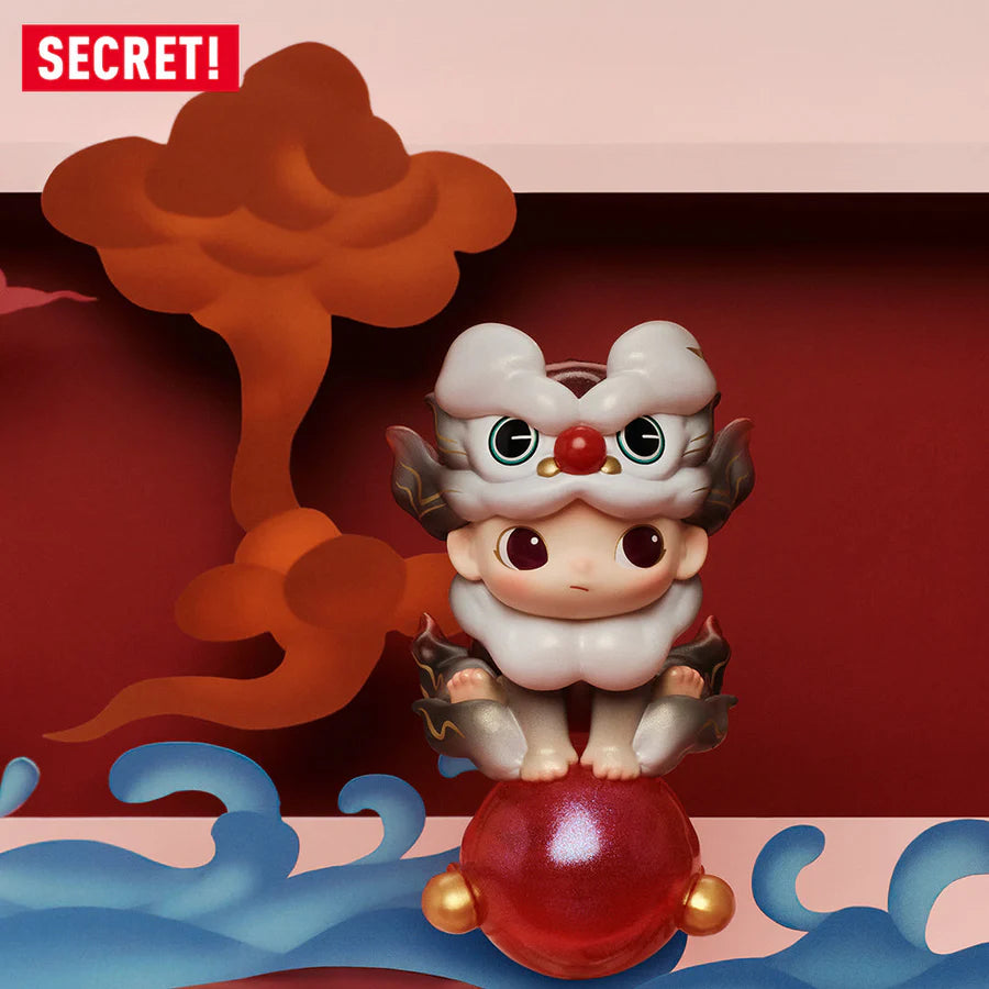 Pop Mart Loong Presents the Treasure Series Figures.