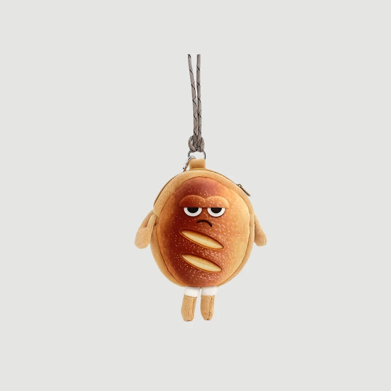 Adorable Japanese Rice Ball Plush Coin Purse.