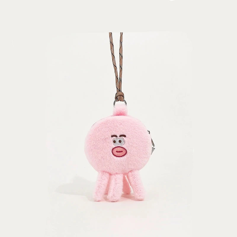 Adorable Japanese Rice Ball Plush Coin Purse.