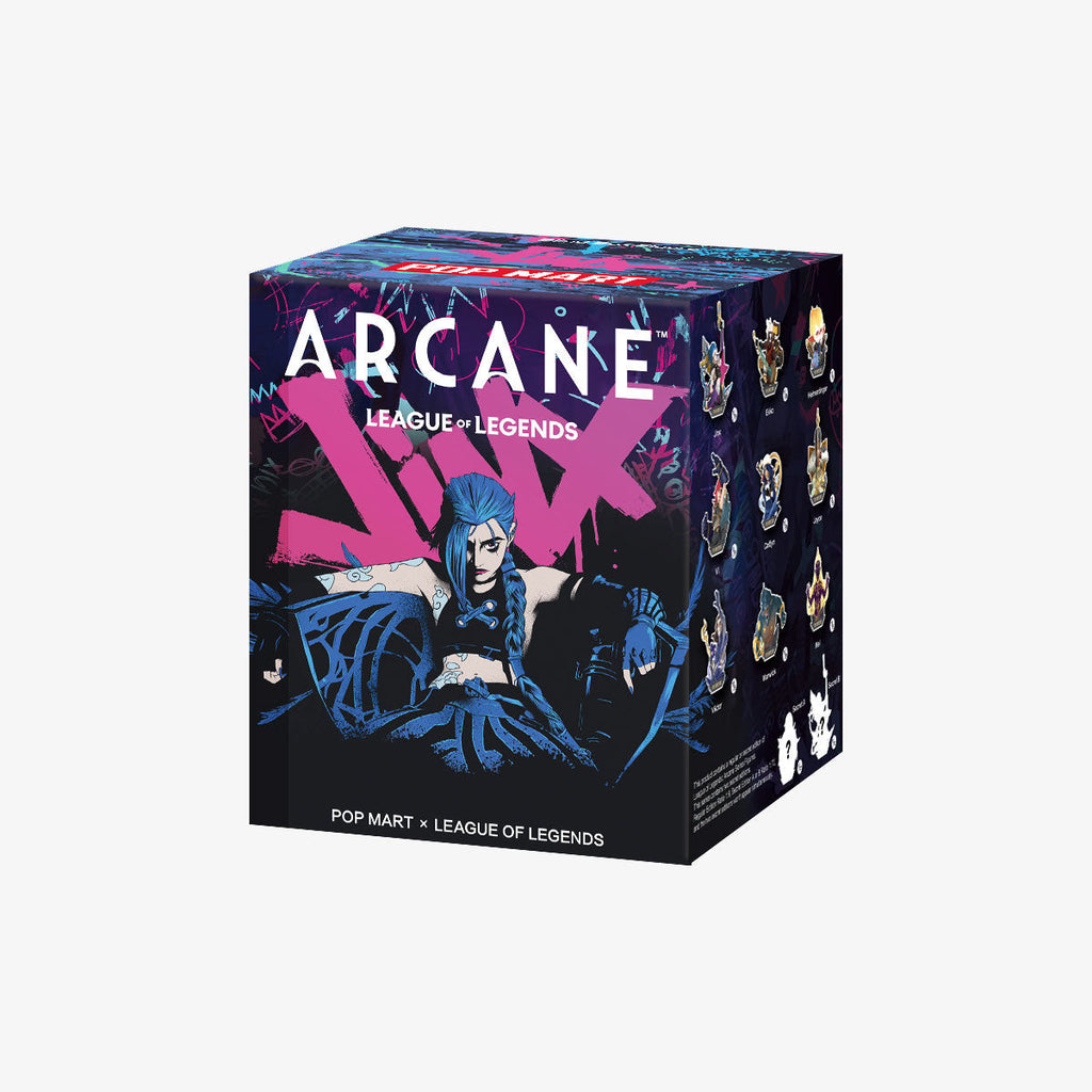 Pop Mart League of Legends: Arcane Series Figures.