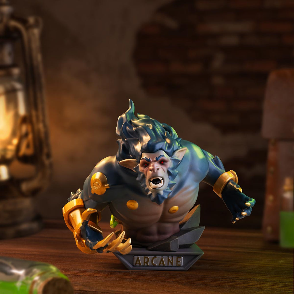 Pop Mart League of Legends: Arcane Series Figures.