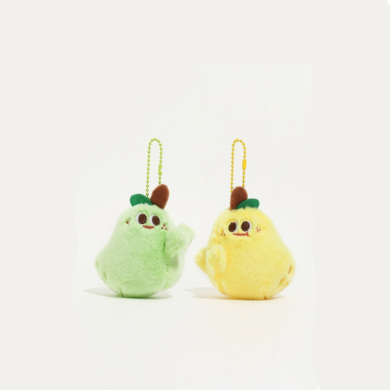 Good Persimmon Peanut Series Magnetic Bag Pendant Plush Toy.
