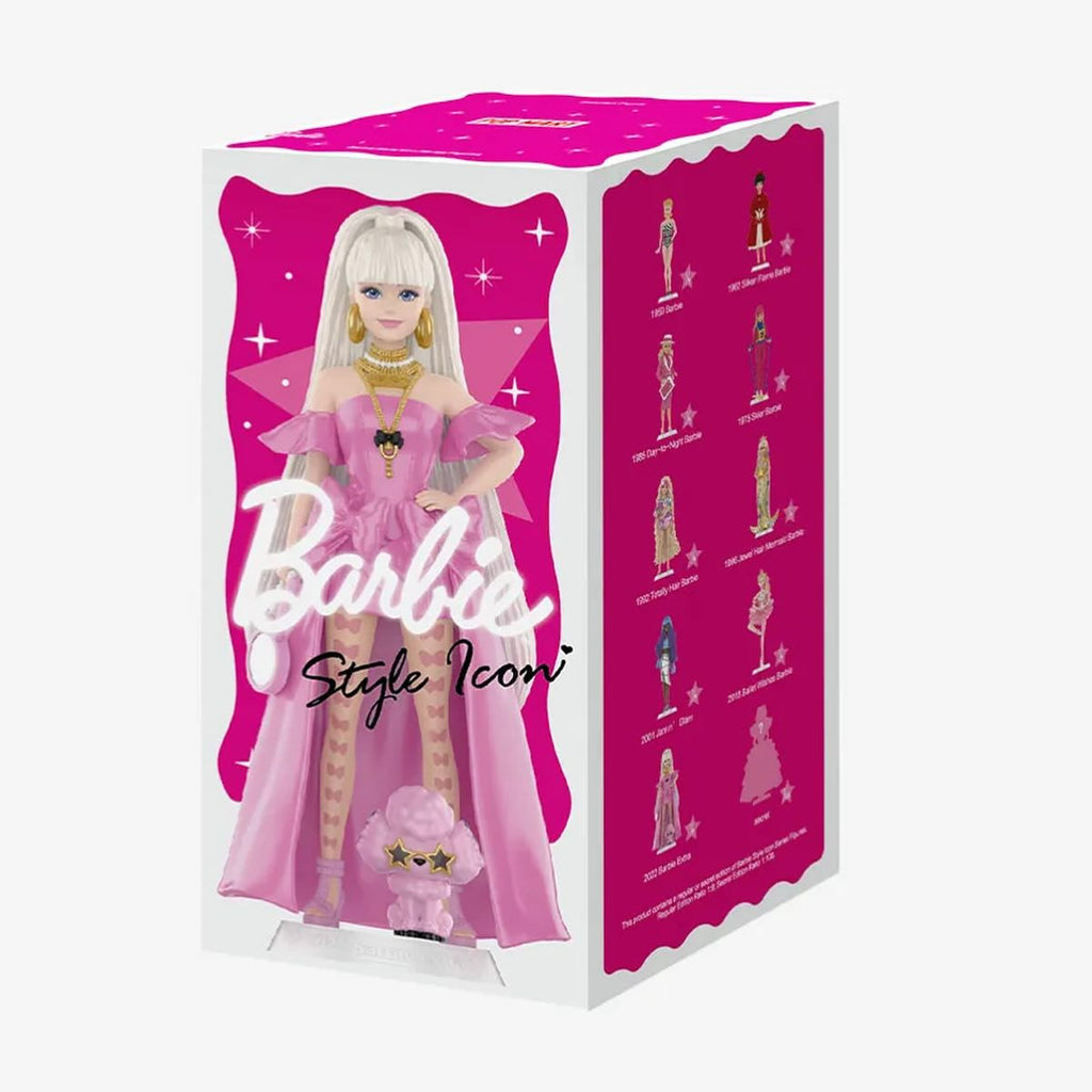 POP Mart Barbie Style Icon Series Figures.