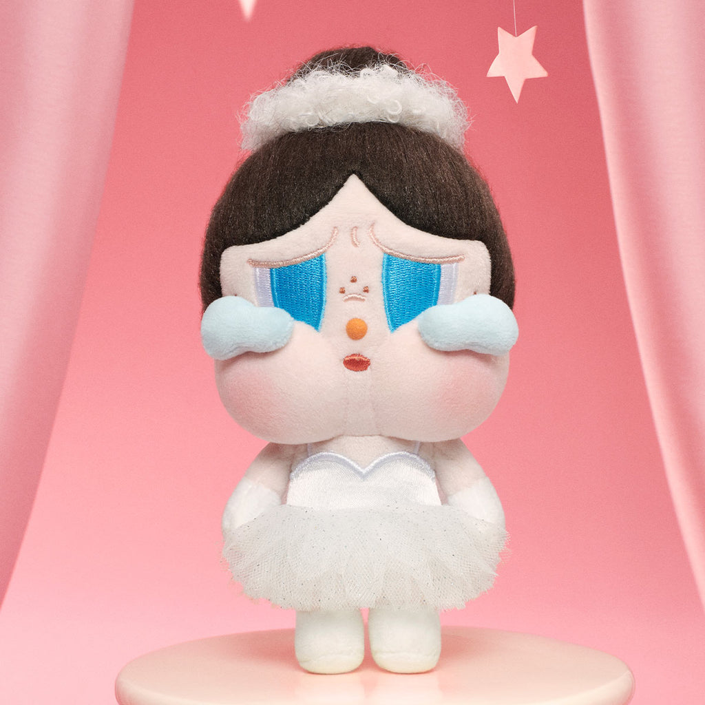 CRYBABY Shiny Series plush pendant blister pack featuring collectible shiny CRYBABY designs