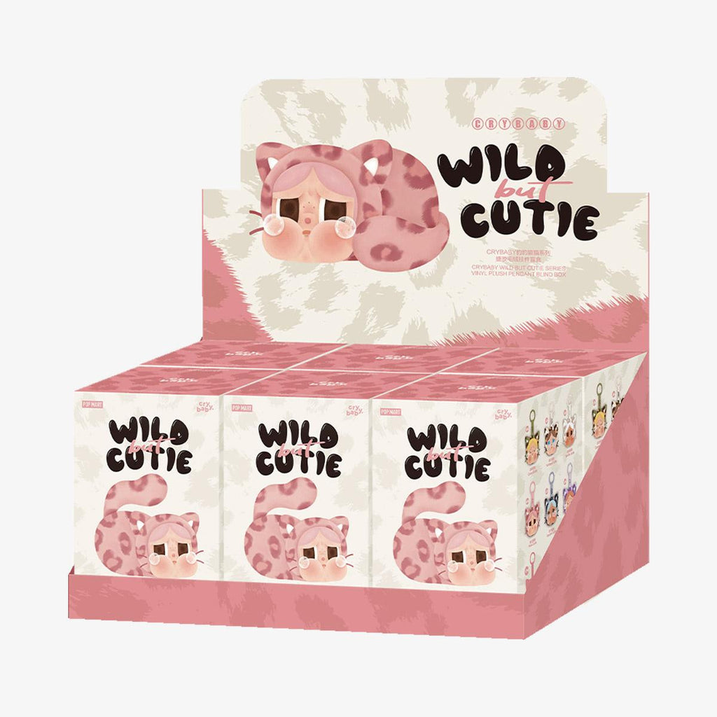 CRYBABY Wild but Cutie Series - Vinyl Plush Pendant Blind Box.