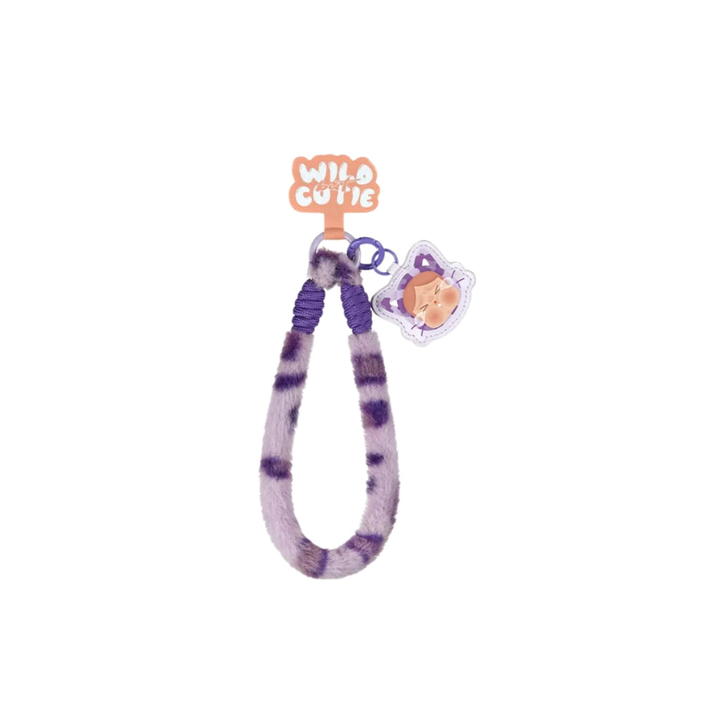 CRYBABY Phone Charm from Wild but Cutie Series, stylish accessory for trendy phone decoration