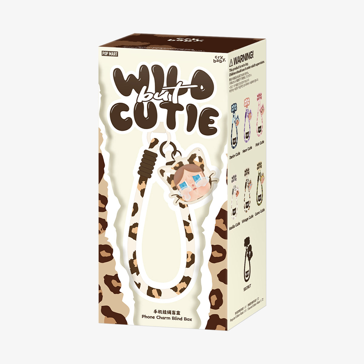 CRYBABY Wild but Cutie Series Phone Charm Blind Box