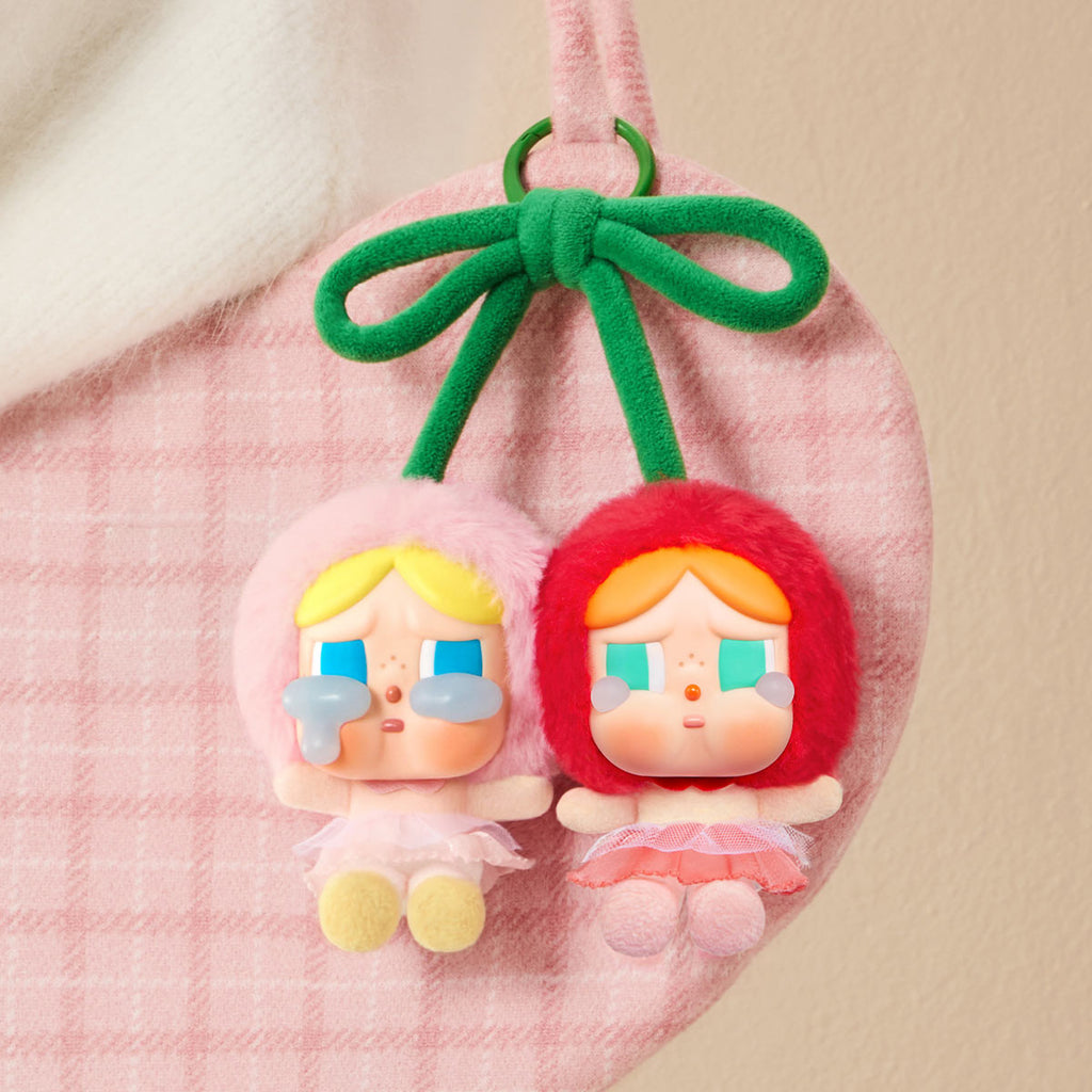 CRYBABY Crying For Love Series-Vinyl Plush Hanging Card (Love You Cherry Much).