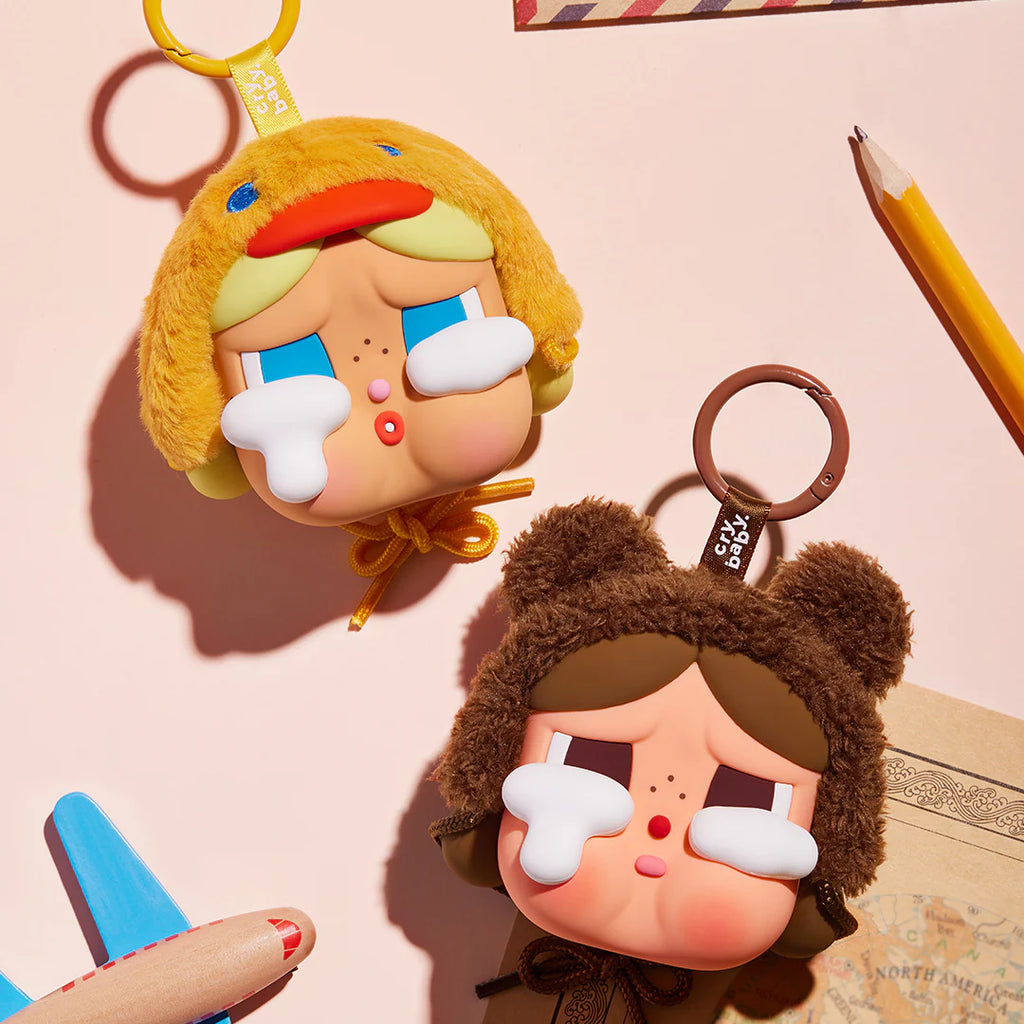 POP MART CRYBABY Crying Again Series - Earphone Case.