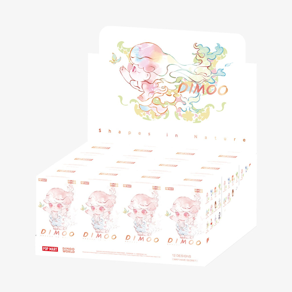 DIMOO Shapes in Nature Series figures showcasing unique shapes and artistic design for collectible enthusiasts