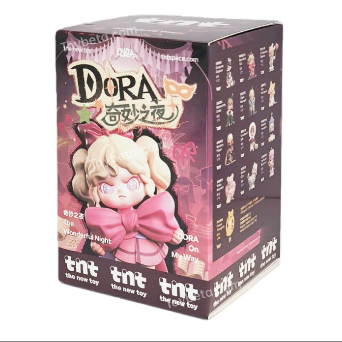 TNTSPACE DORA 数量限定抽選販売　箱包装　吊卡　フィギュア TNT SPACE DORA The Wonderful Night Series Figure Blind Box
