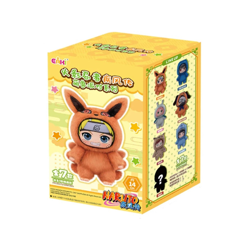 Naruto Plush Keychain from EAKI Naruto Beast Party Blind Box collection, perfect collectible anime accessory