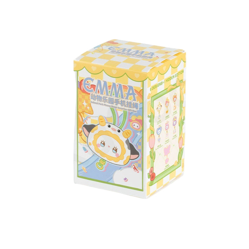 Emma Secret Forest Animal Park Series phone strap blind box featuring unique animal park designs
