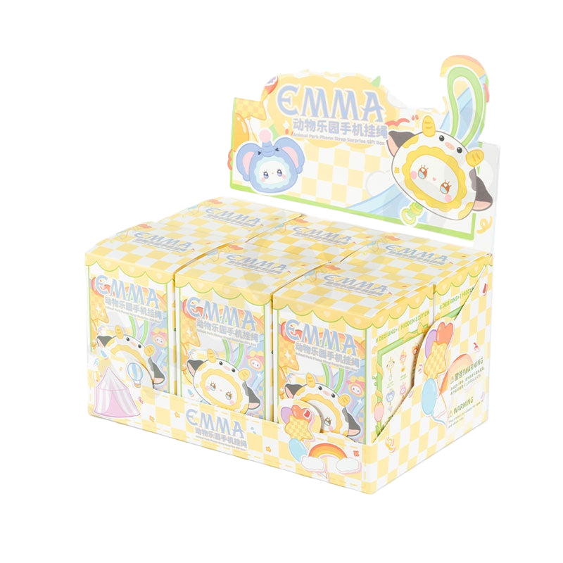 Emma Secret Forest Animal Park Series phone strap blind box featuring unique animal park designs