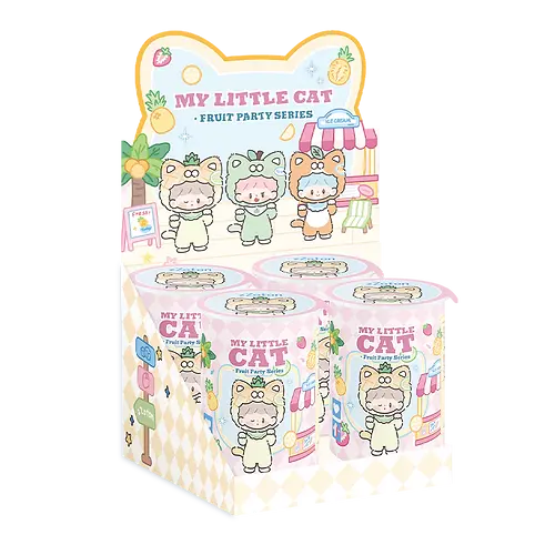 FINDING UNICORN zZoton My Little Cat Fruit Party Series Blind Box.