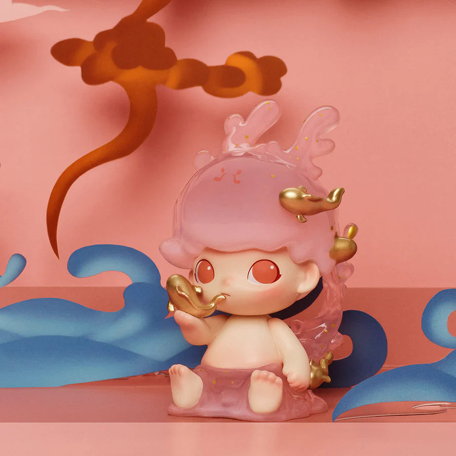 Pop Mart Loong Presents the Treasure Series Figures.