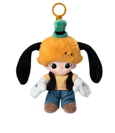 Pop Mart DIMOO WORLD × DISNEY Series-Vinyl Plush Keychain Blind Box.