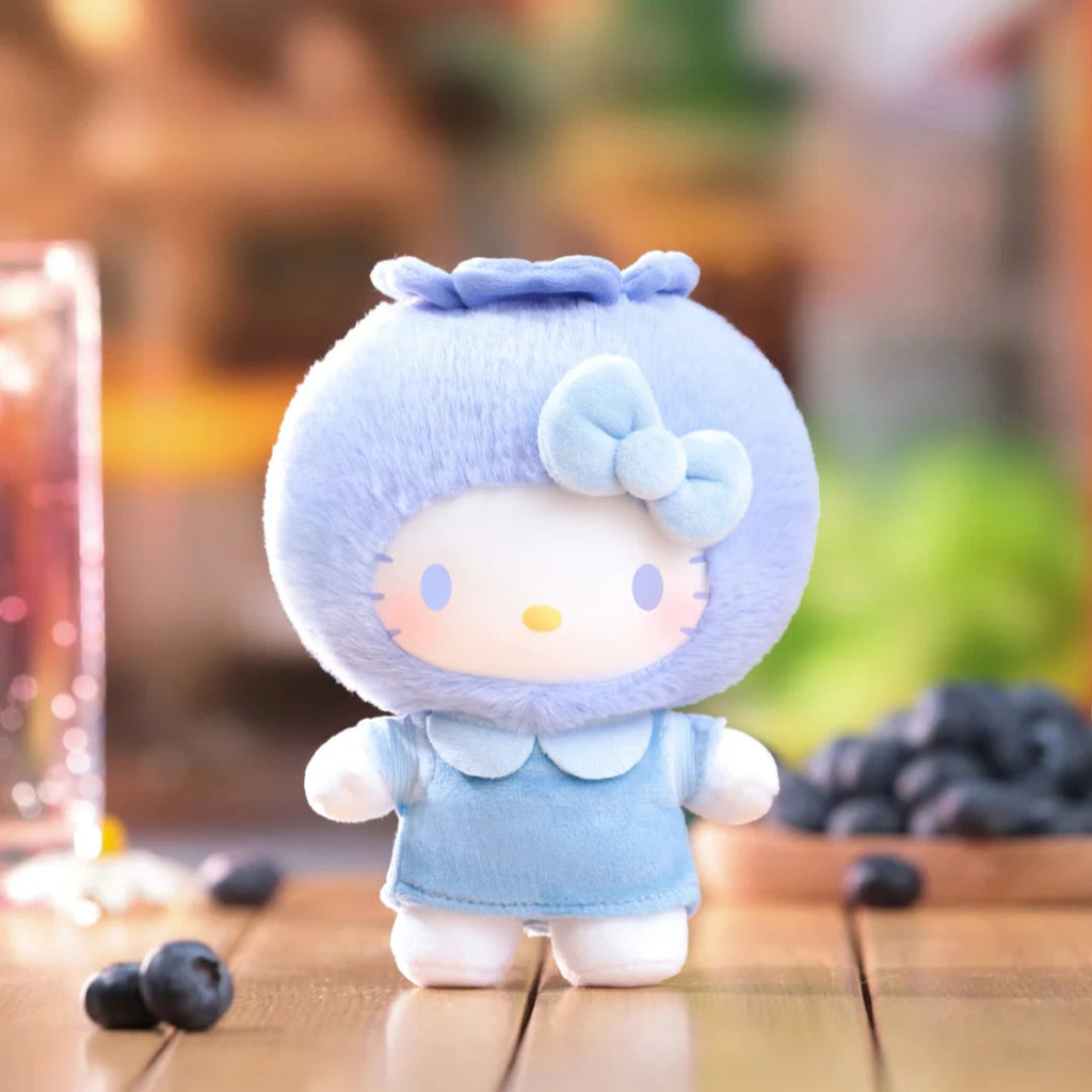 Hello Kitty Plush Pendant from TOP TOY Fruity Paradise Series, collectible blind box toy