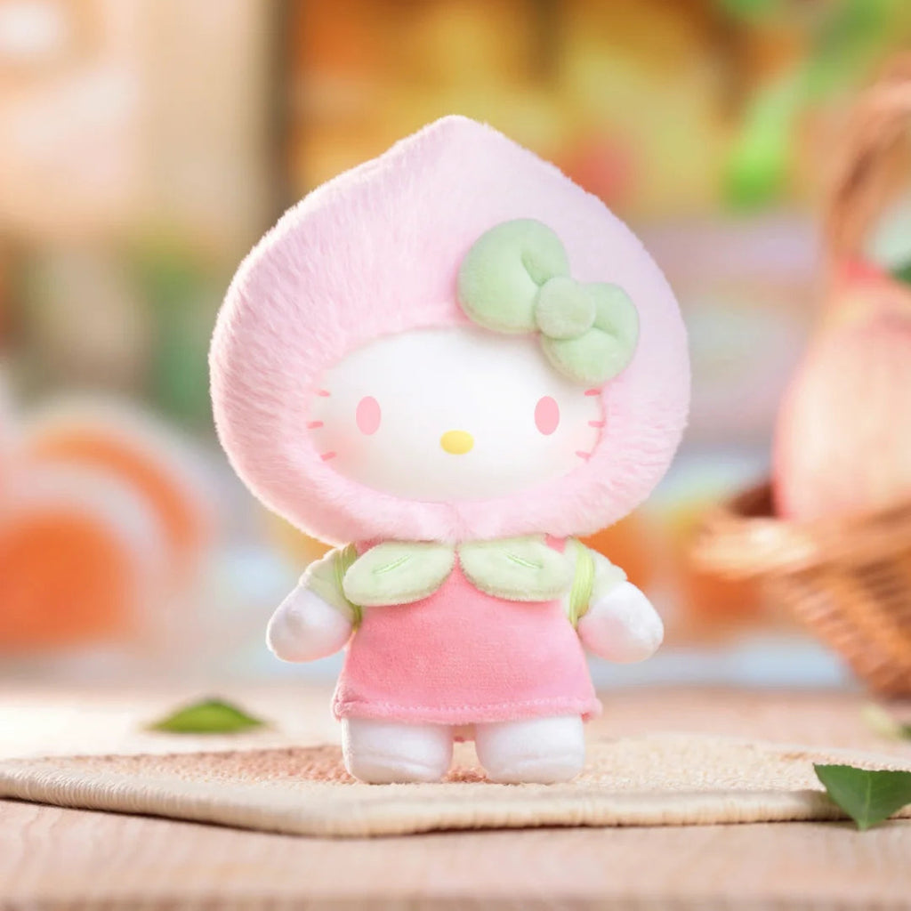 Hello Kitty Plush Pendant from TOP TOY Fruity Paradise Series, collectible blind box toy