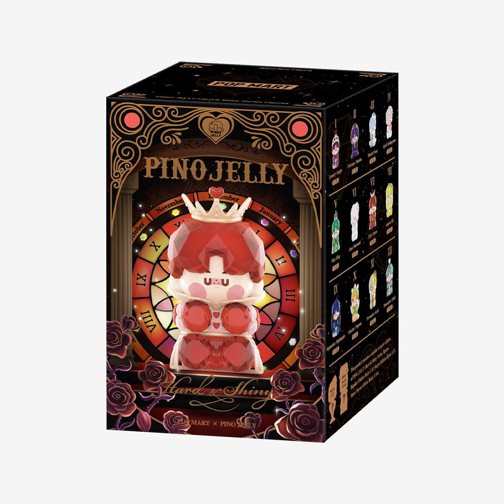 POP MART PINO JELLY Hard & Shiny Series Figures.