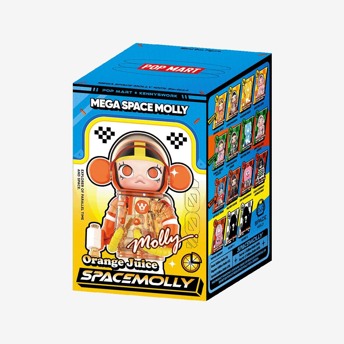 Pop Mart Mega Space Molly x Grumpy Bear 100% & 400% Set