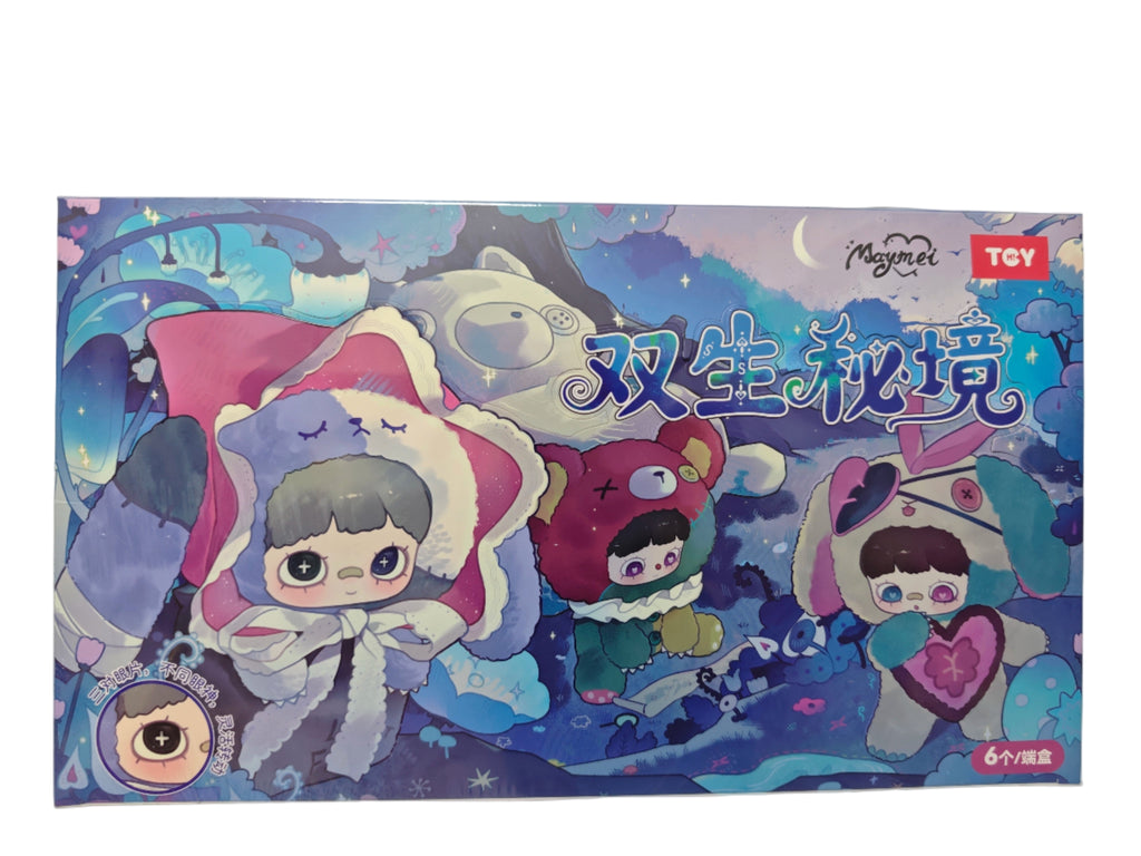 Plush Dolls Blind Box featuring MayMei Twins’ Secret Realm Series collectibles for unique gift ideas