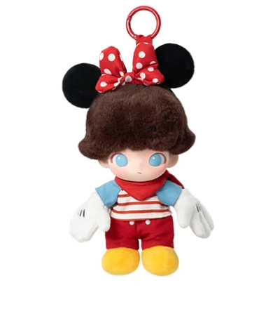 Pop Mart DIMOO WORLD × DISNEY Series-Vinyl Plush Keychain Blind Box.