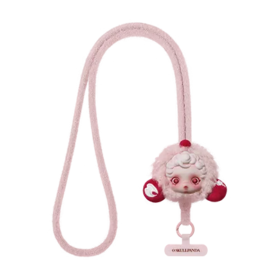SKULLPANDA You Found Me! Series Phone Lanyard Blind Box featuring a cute character design on a lanyard.