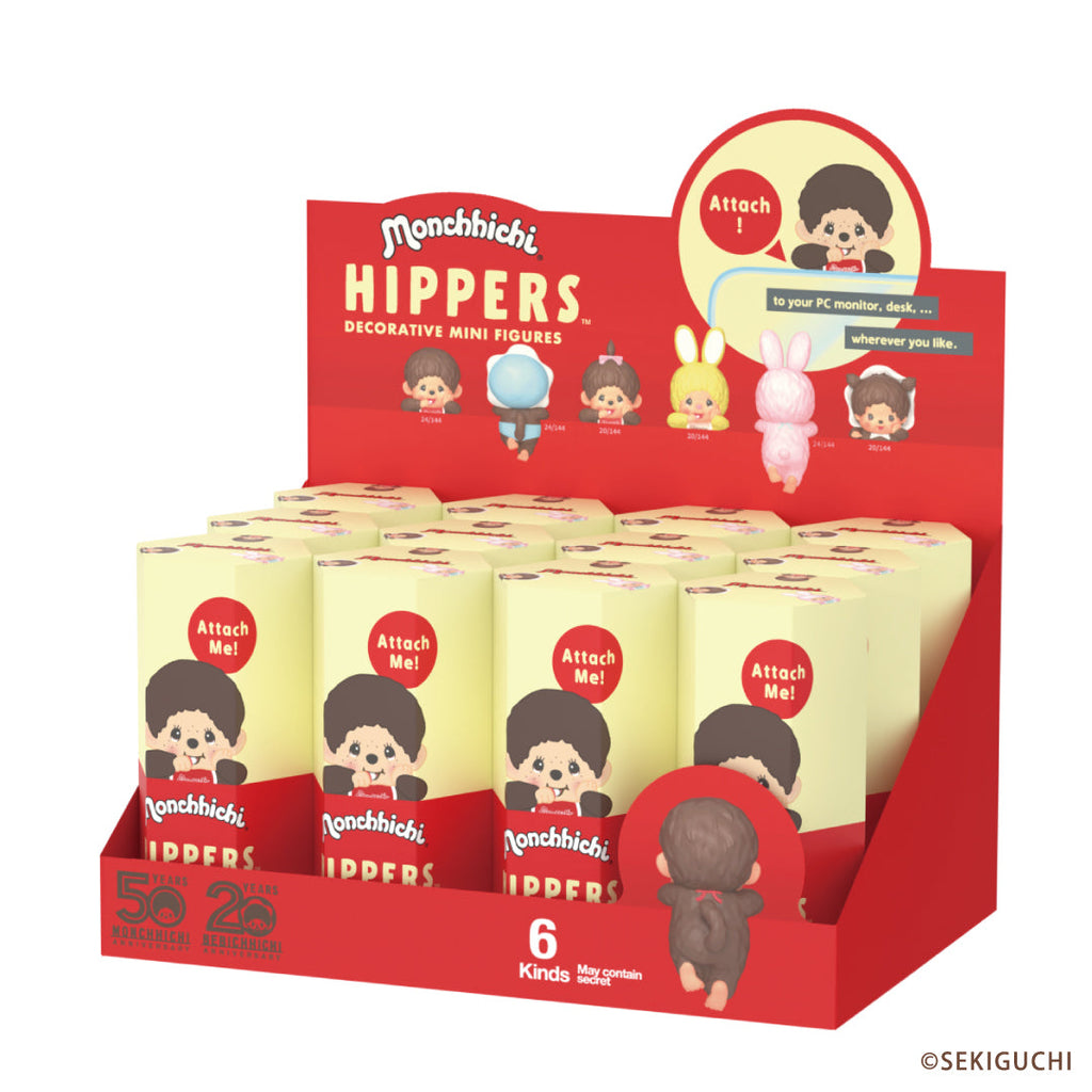 Monchhichi HIPPERS figure featuring Sonny Angle design, collectible toy for fans and enthusiasts