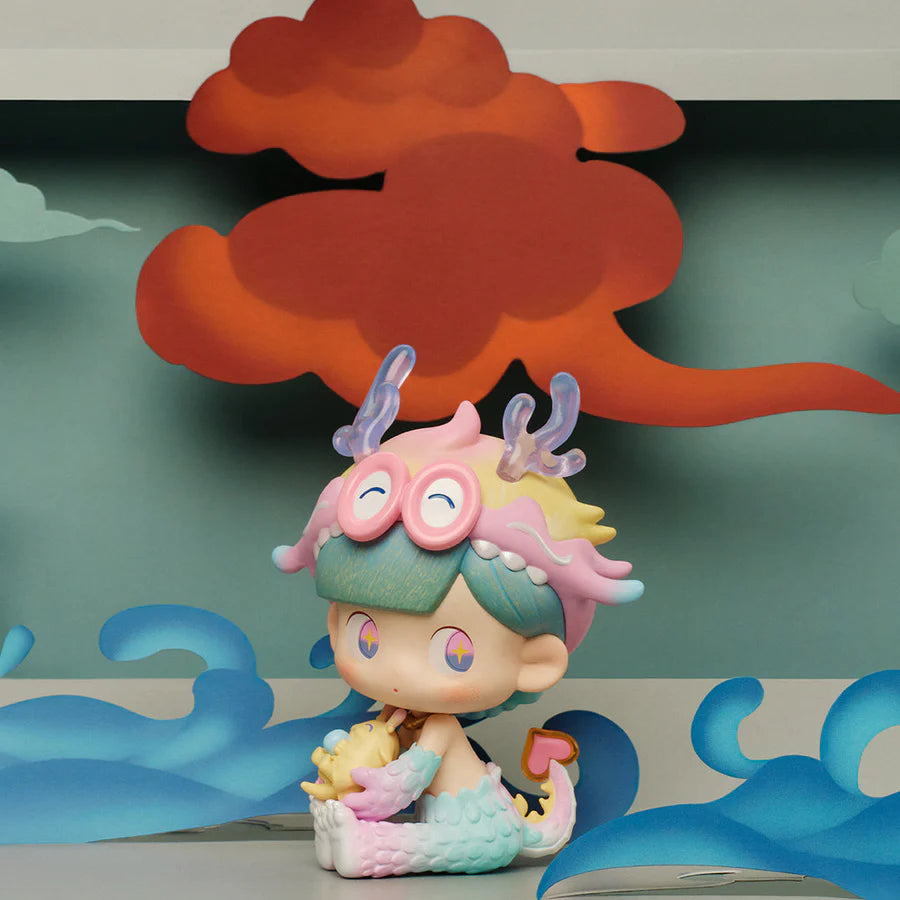 Pop Mart Loong Presents the Treasure Series Figures.