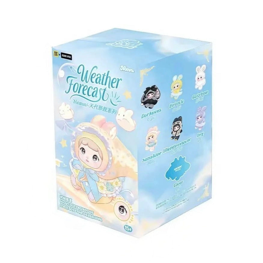 Nommi Weather Forecast Series Plush Blind Box featuring adorable weather-themed plush toy for collectors