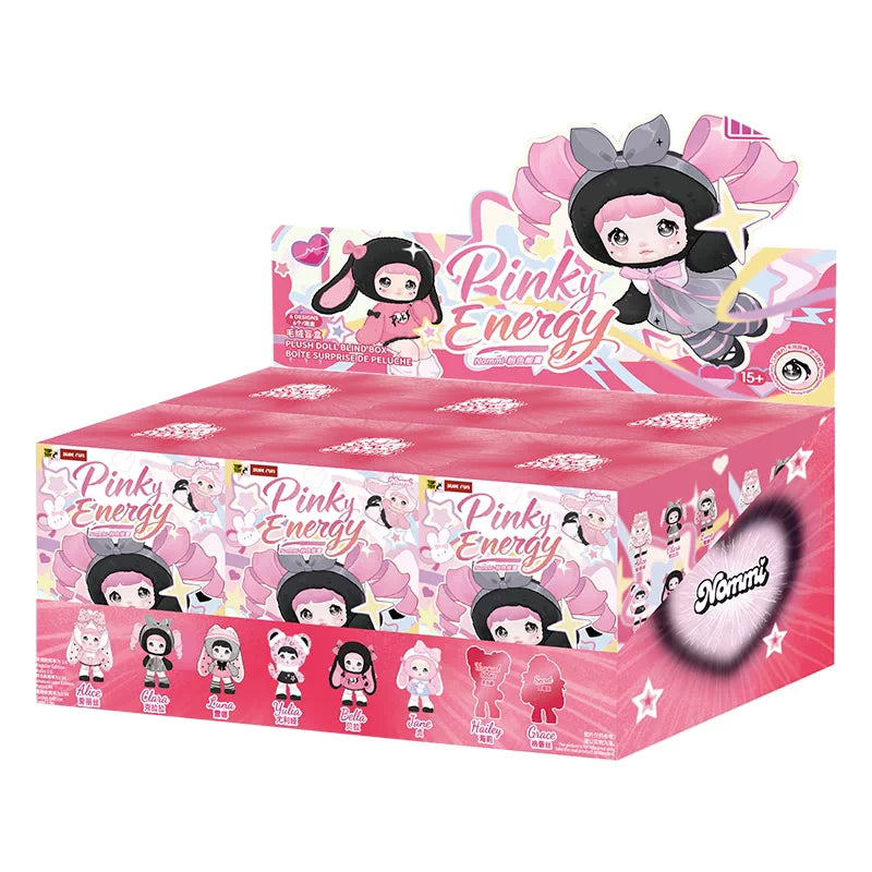 Nommi Pink Energy Series Plush Pendant Blind Box Nommi Pink Energy Series Plush Pendant Blind Box