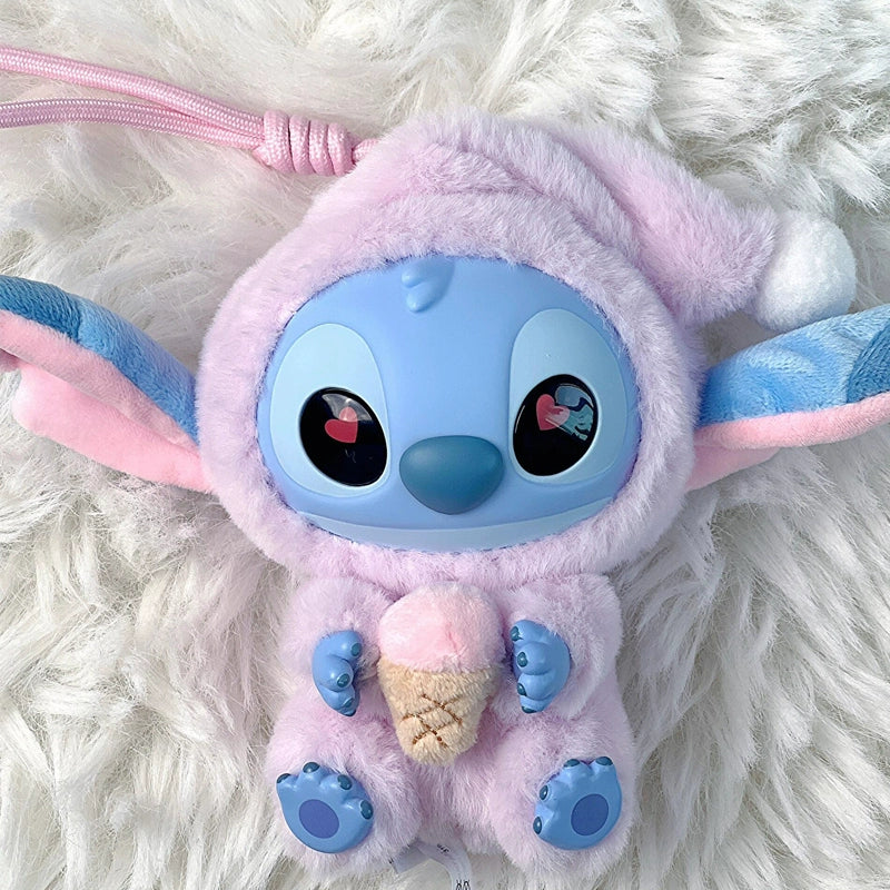 Miniso Disney Stitch vinyl series blind box featuring Eat Something Before You Sleep collectible character