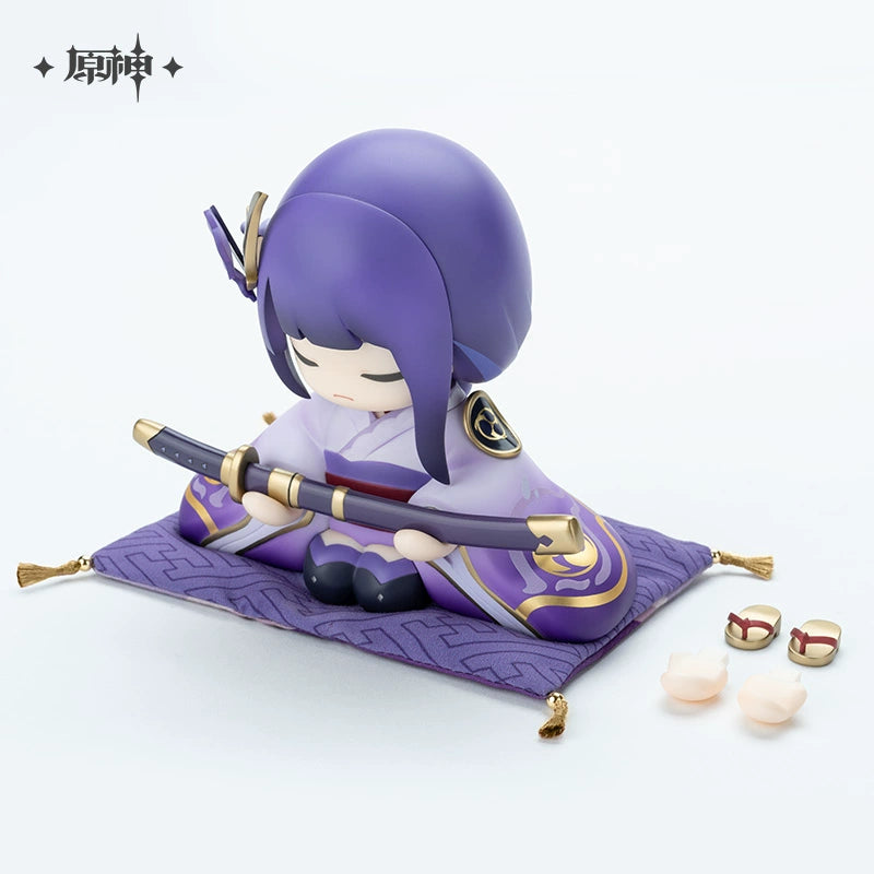Genshin Impact Raiden Shogun Doll Figure.