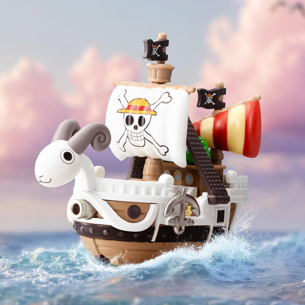Explore the adventurous journey of One Piece across the Grand Line seas in this captivating anime series.