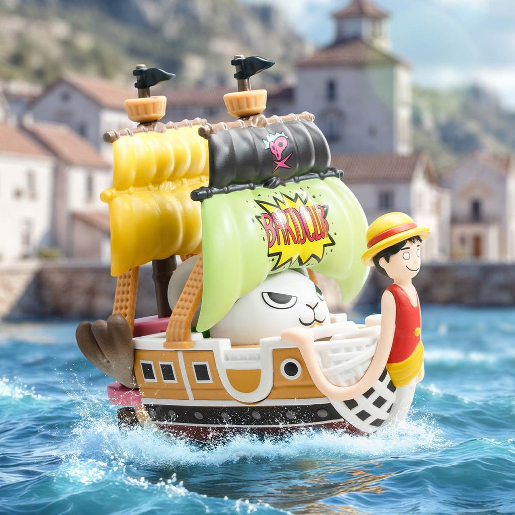 Explore the adventurous journey of One Piece across the Grand Line seas in this captivating anime series.
