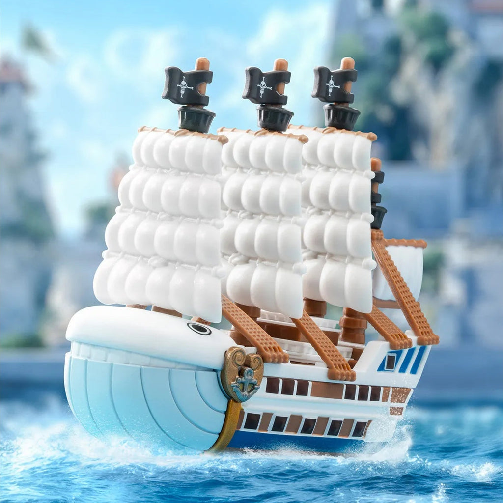 Explore the adventurous journey of One Piece across the Grand Line seas in this captivating anime series.