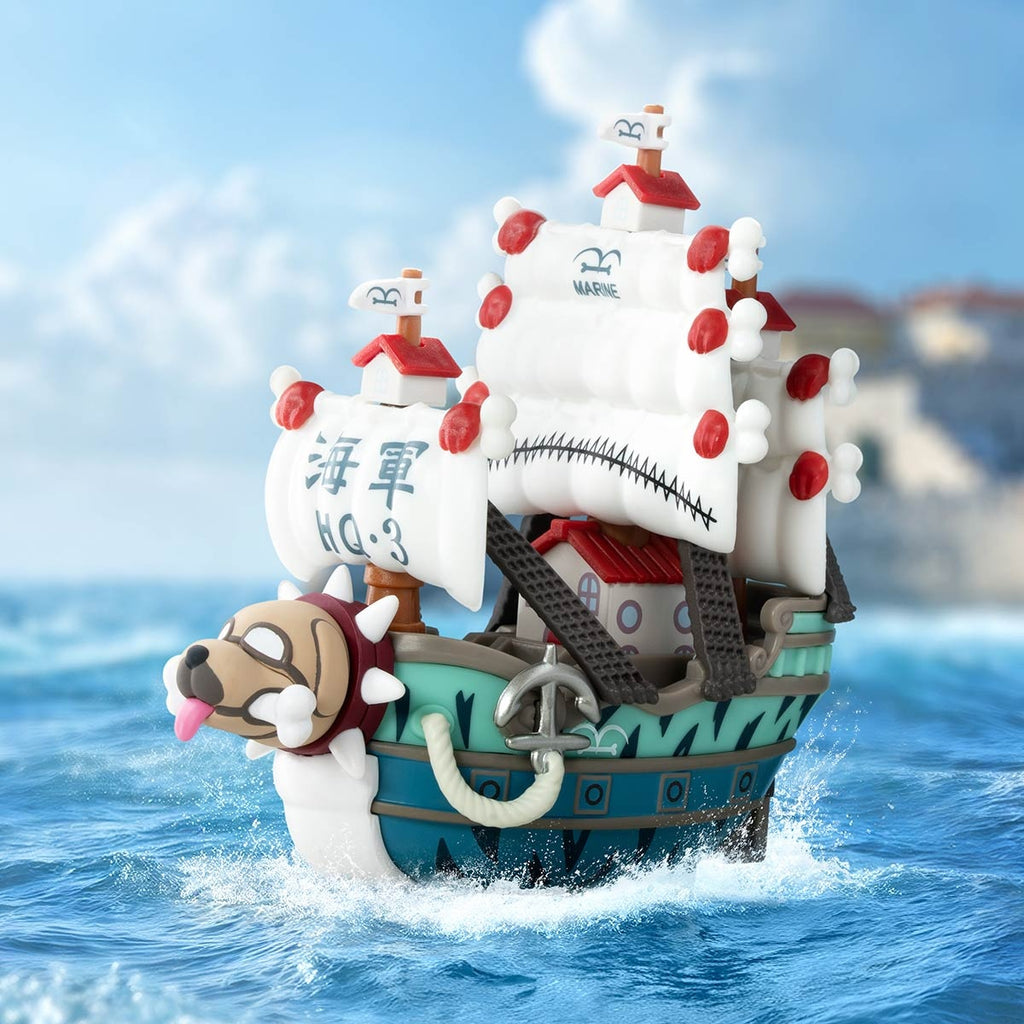 Explore the adventurous journey of One Piece across the Grand Line seas in this captivating anime series.