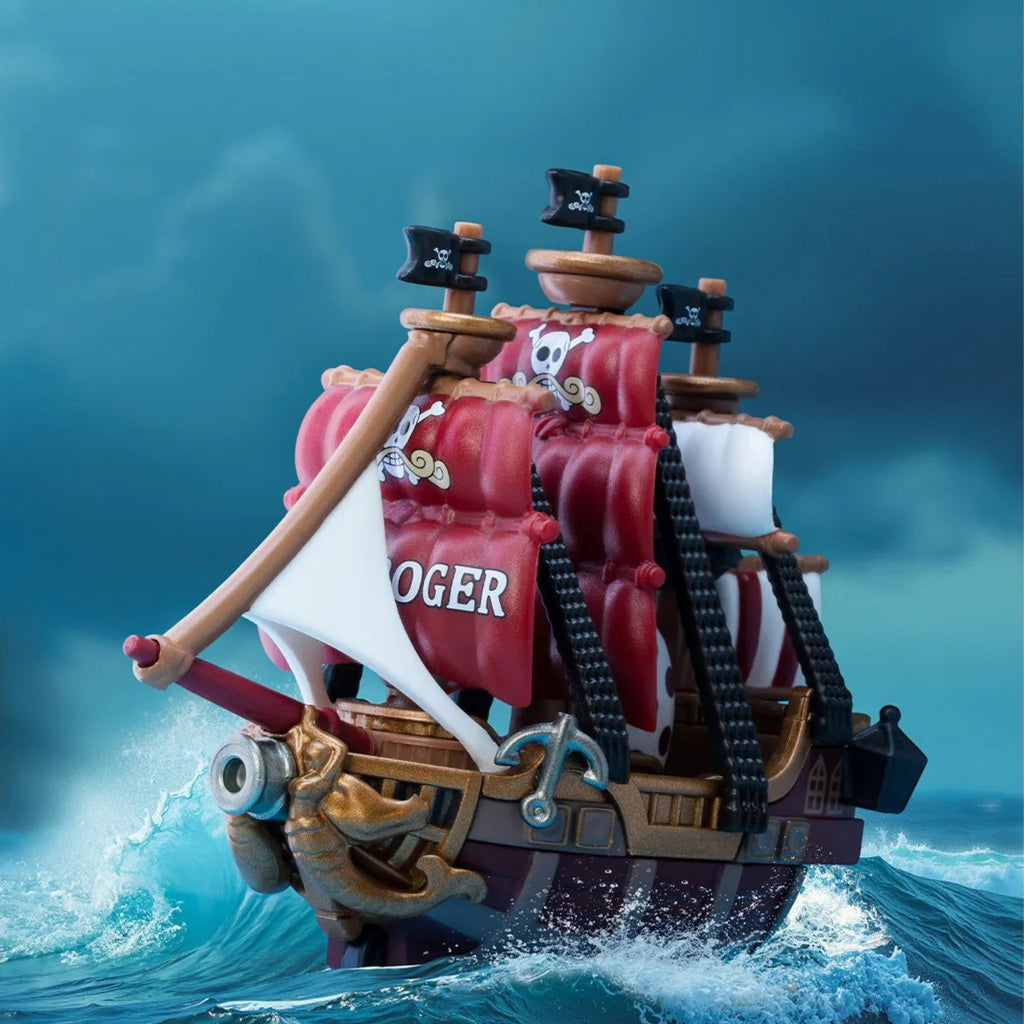 Explore the adventurous journey of One Piece across the Grand Line seas in this captivating anime series.