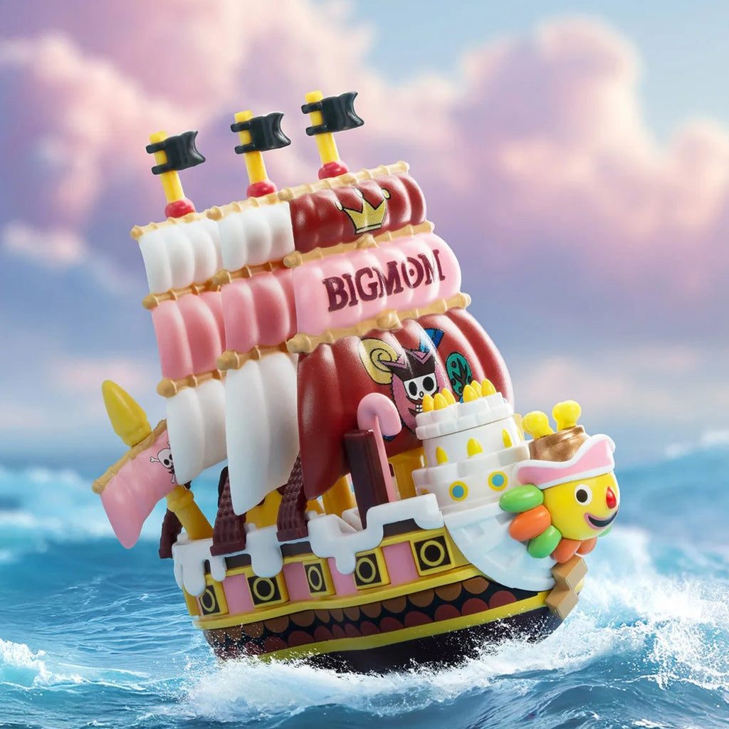 Explore the adventurous journey of One Piece across the Grand Line seas in this captivating anime series.