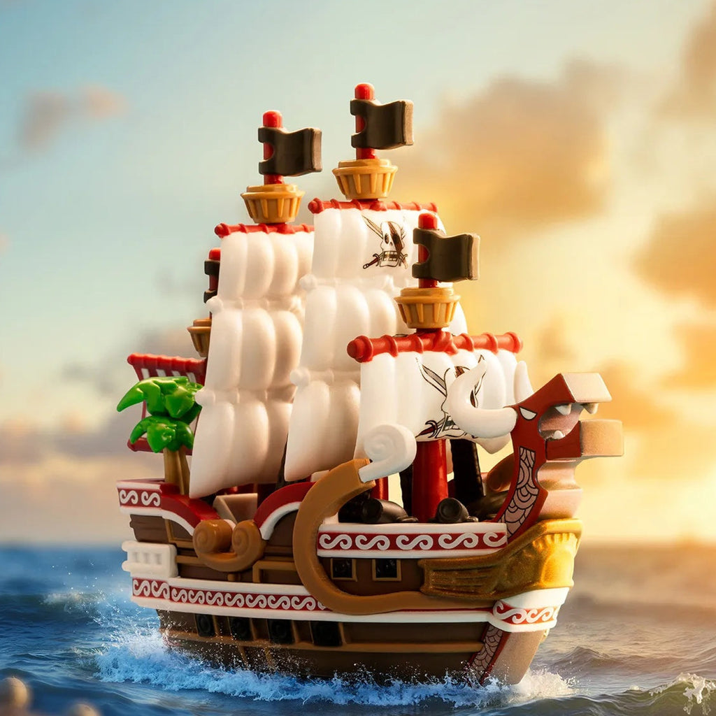Explore the adventurous journey of One Piece across the Grand Line seas in this captivating anime series.