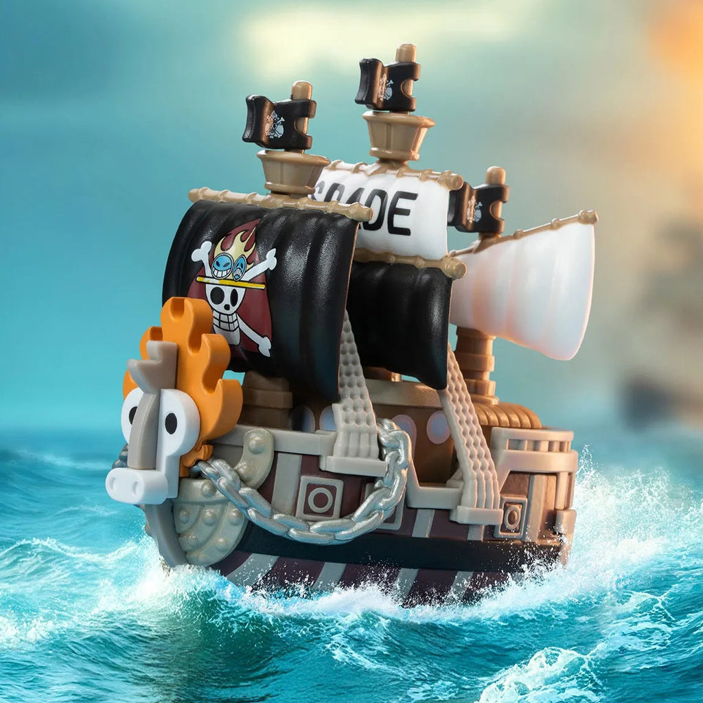Explore the adventurous journey of One Piece across the Grand Line seas in this captivating anime series.