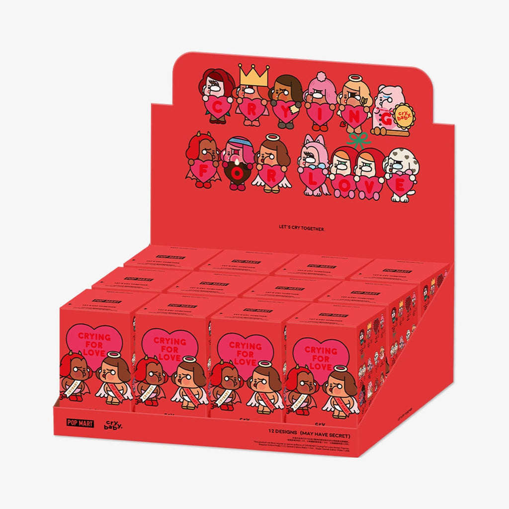 POP MART CRYBABY Crying For Love Series Blind Box.